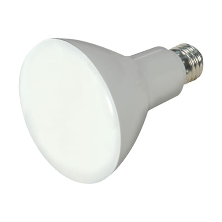 Satco Bulb, LED, 8W, BR30, Medium, 120V, Frosted White, 27K S29625